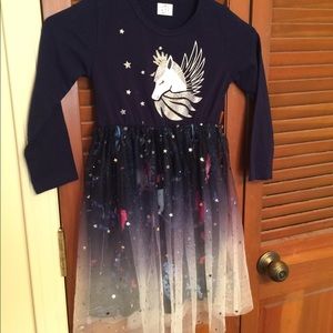 Unicorn sparkle dress 6/7